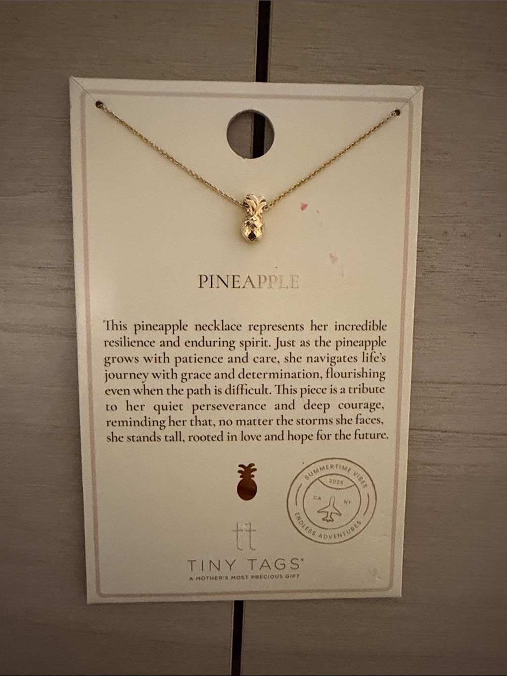 Gold Pineapple Pendant Necklace Gold Pineapple Pendant Necklace
